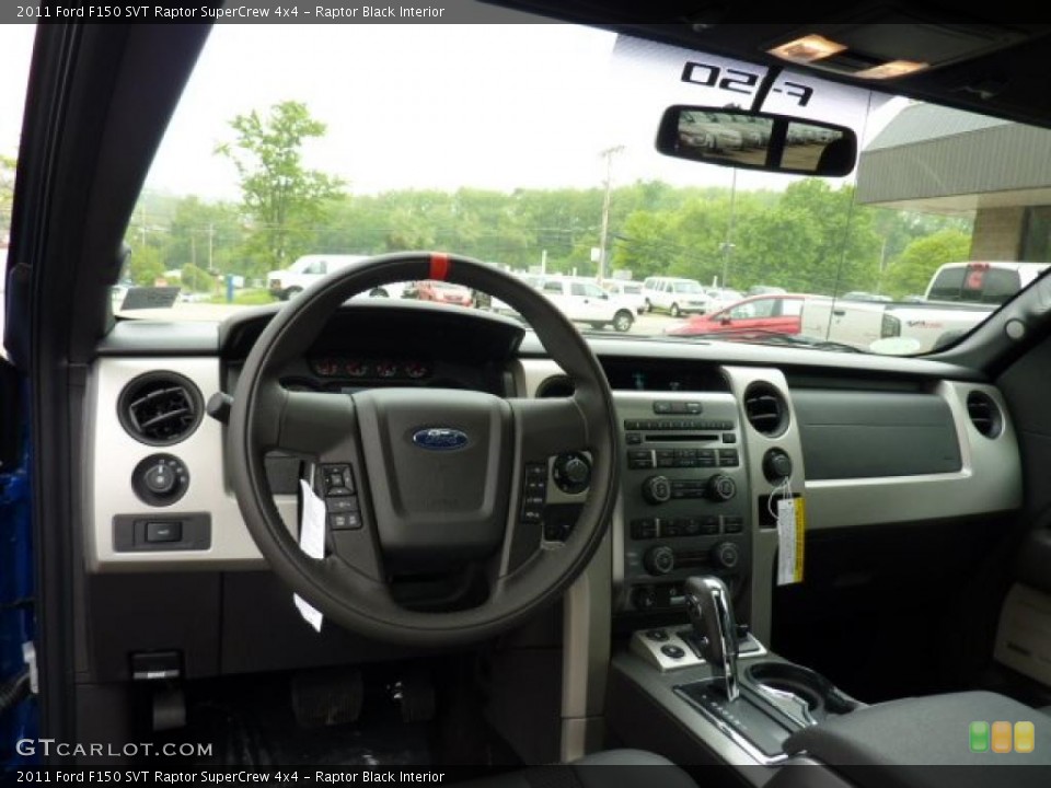 Raptor Black Interior Dashboard for the 2011 Ford F150 SVT Raptor SuperCrew 4x4 #49620163