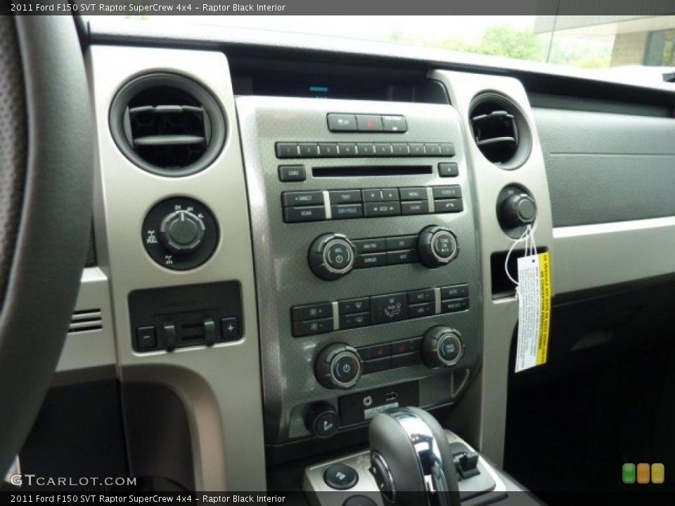 Raptor Black Interior Controls for the 2011 Ford F150 SVT Raptor SuperCrew 4x4 #49620220
