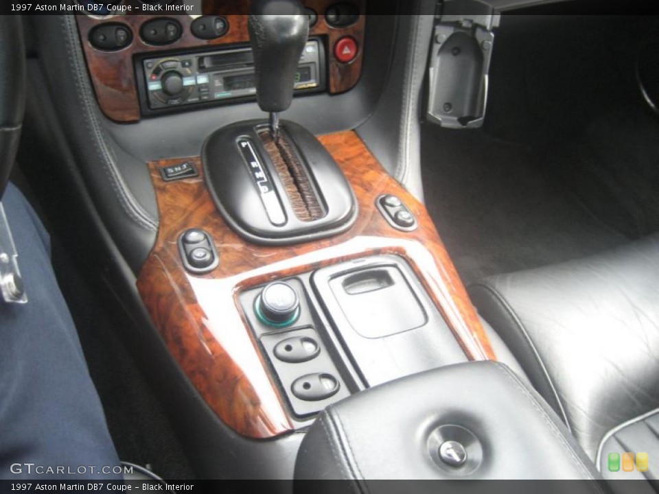 Black Interior Transmission for the 1997 Aston Martin DB7 Coupe #49620997