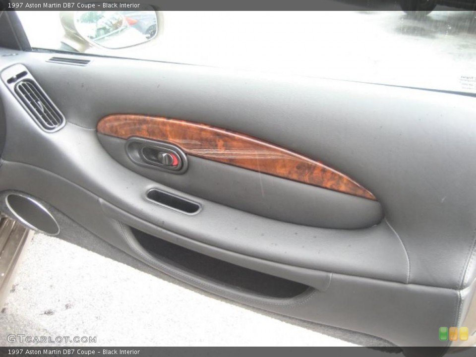 Black Interior Door Panel for the 1997 Aston Martin DB7 Coupe #49621162