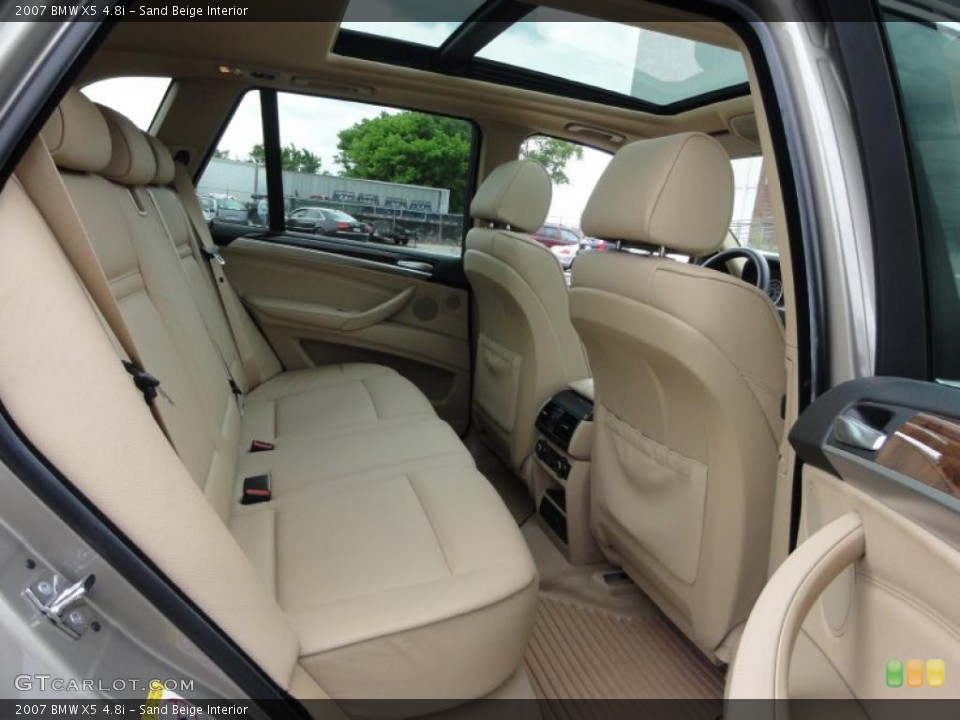 Sand Beige Interior Photo for the 2007 BMW X5 4.8i #49621828