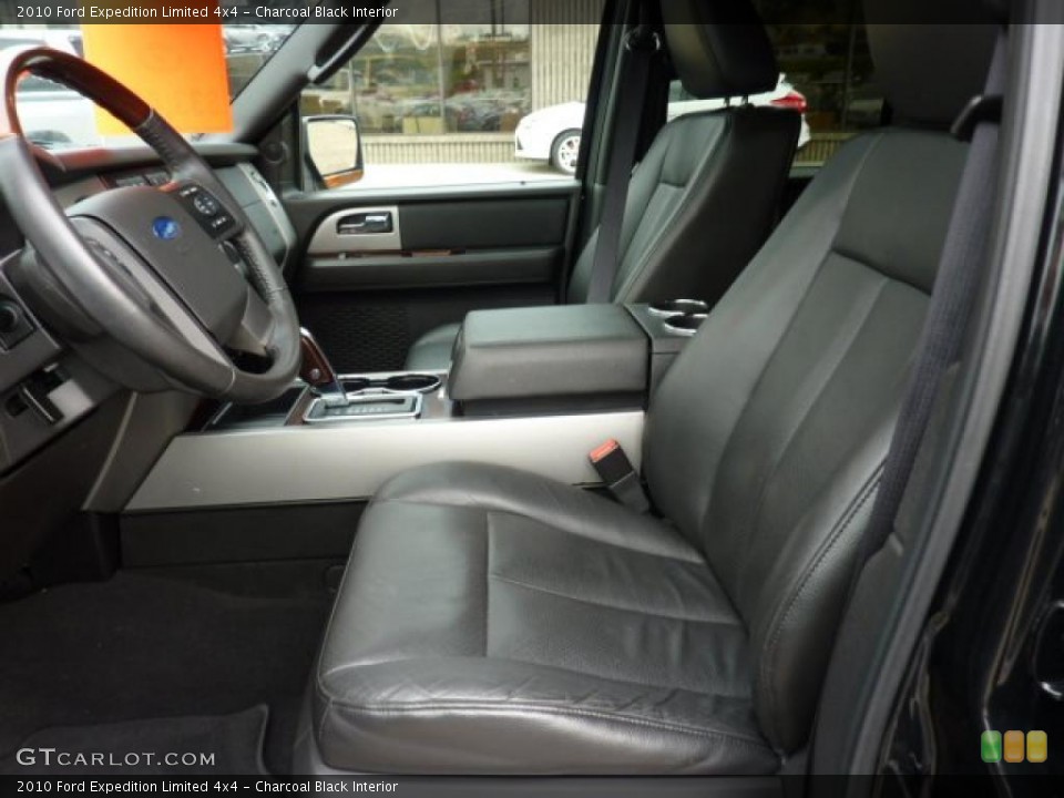 Charcoal Black Interior Photo for the 2010 Ford Expedition Limited 4x4 #49622992