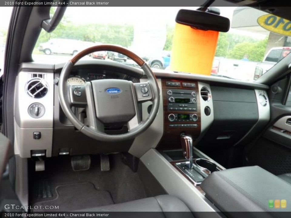 Charcoal Black Interior Dashboard for the 2010 Ford Expedition Limited 4x4 #49623031