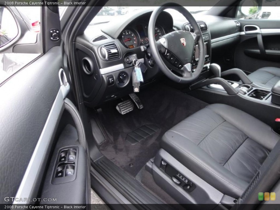 Black Interior Photo for the 2008 Porsche Cayenne Tiptronic #49623271