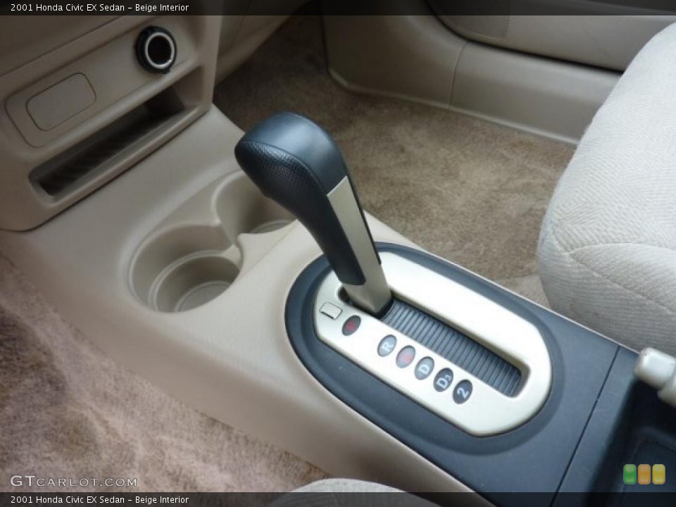 Beige Interior Transmission for the 2001 Honda Civic EX Sedan #49624855