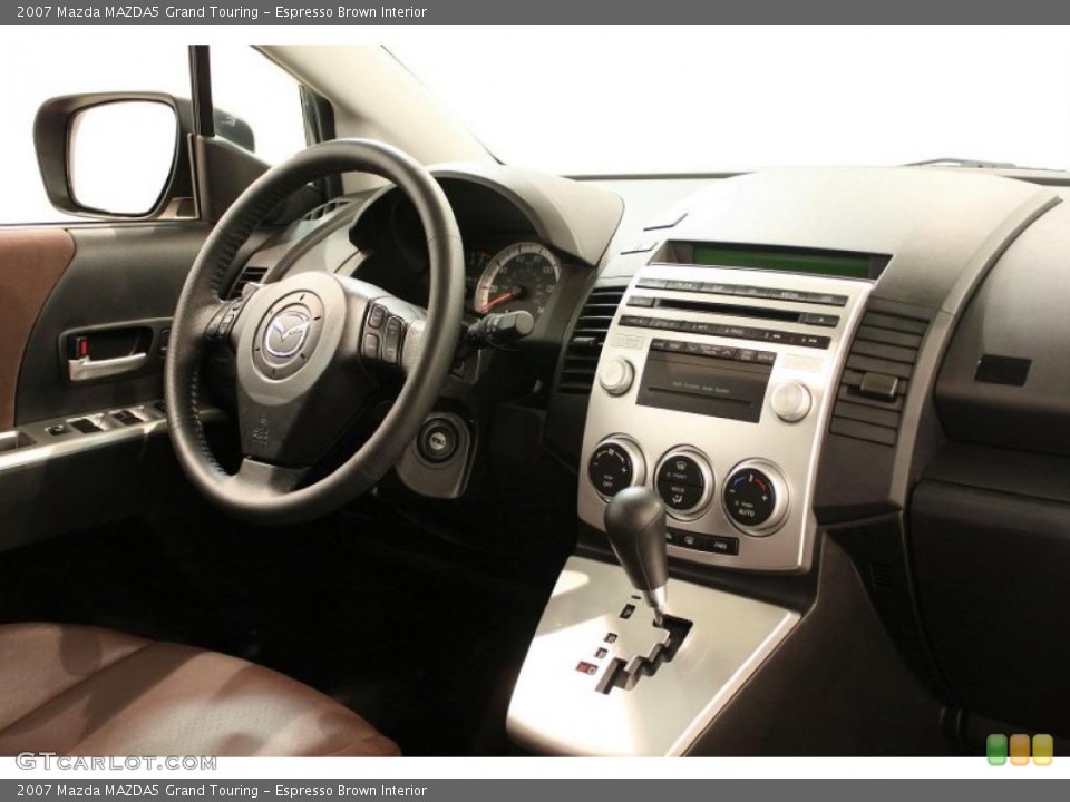 Espresso Brown Interior Dashboard for the 2007 Mazda MAZDA5 Grand Touring #49625422