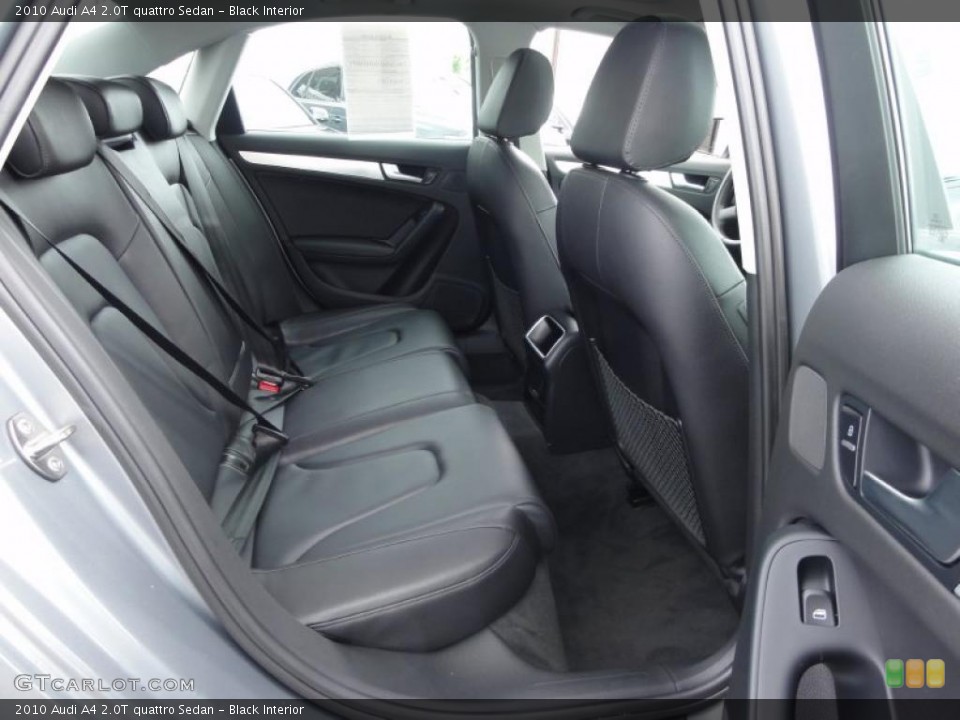 Black Interior Photo for the 2010 Audi A4 2.0T quattro Sedan #49625428