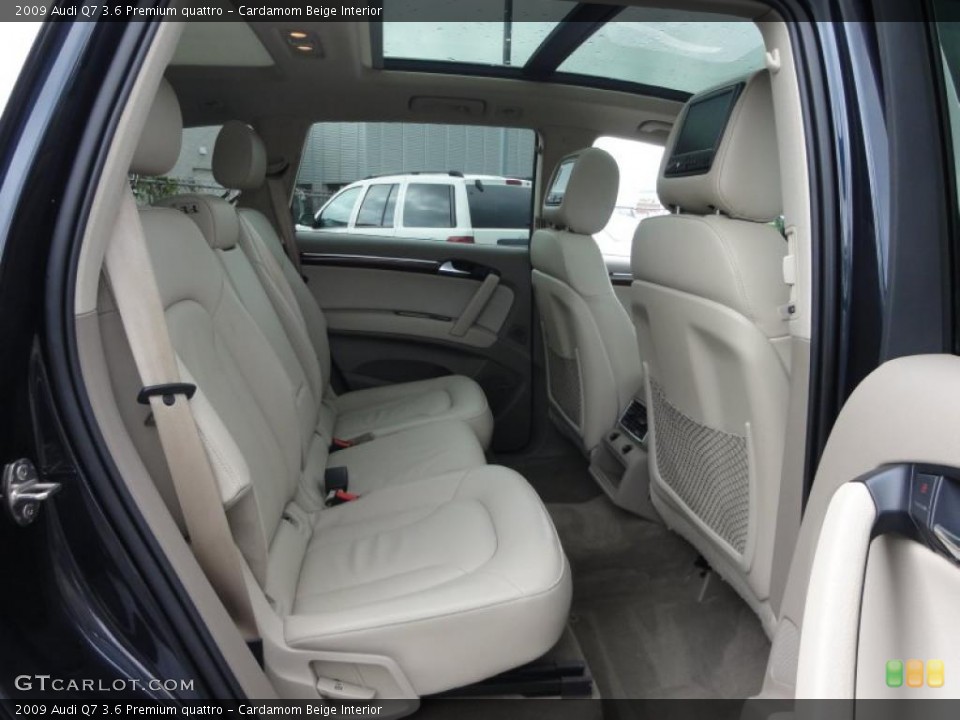 Cardamom Beige Interior Photo for the 2009 Audi Q7 3.6 Premium quattro #49625926