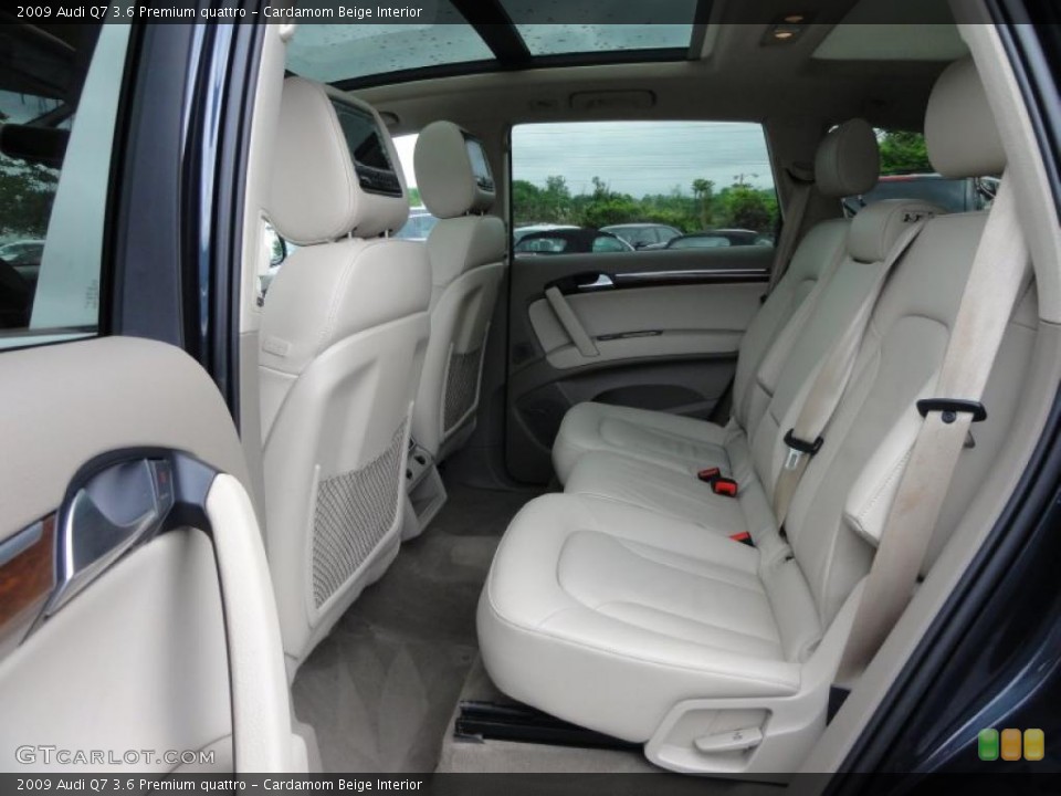 Cardamom Beige Interior Photo for the 2009 Audi Q7 3.6 Premium quattro #49625935