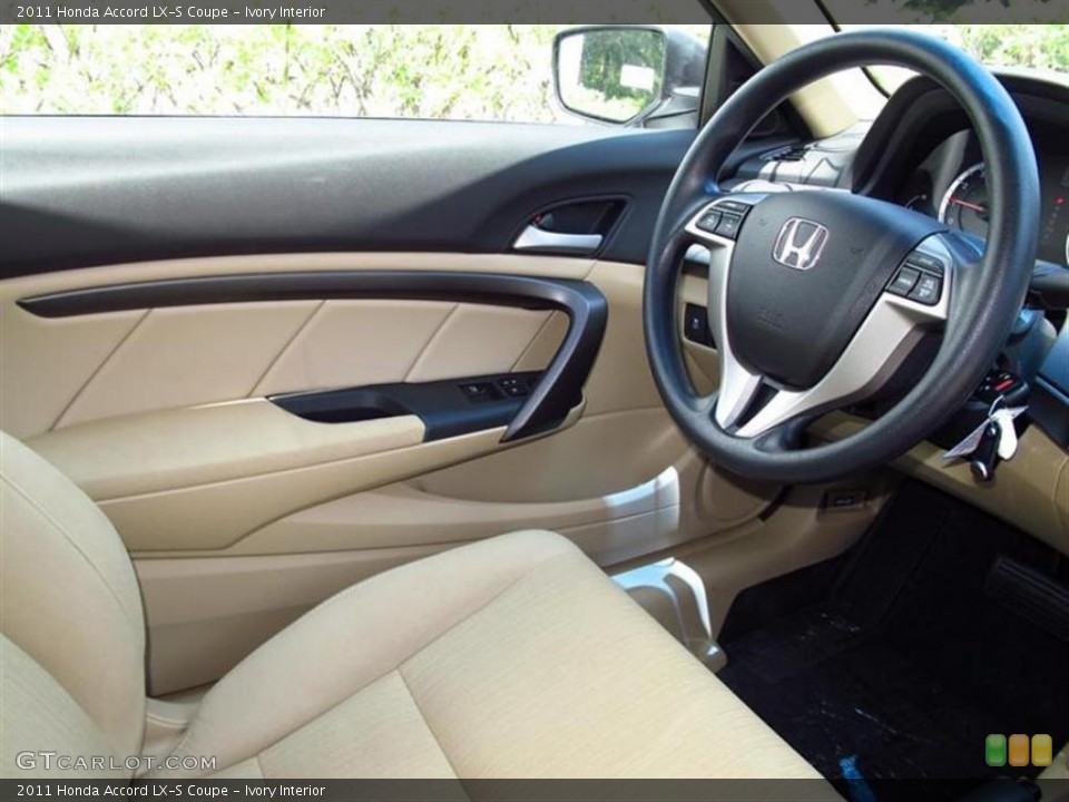 Ivory Interior Photo for the 2011 Honda Accord LX-S Coupe #49628644