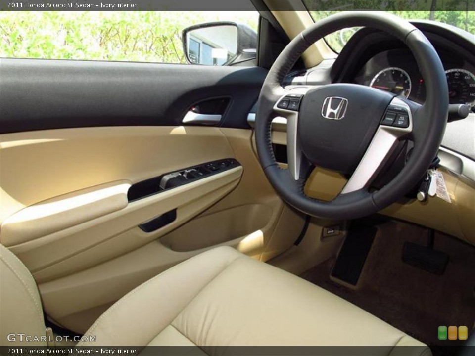 Ivory Interior Photo for the 2011 Honda Accord SE Sedan #49628812