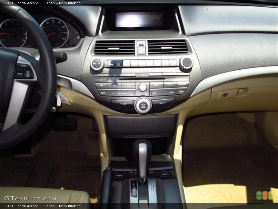 Ivory Interior Controls for the 2011 Honda Accord SE Sedan #49628815