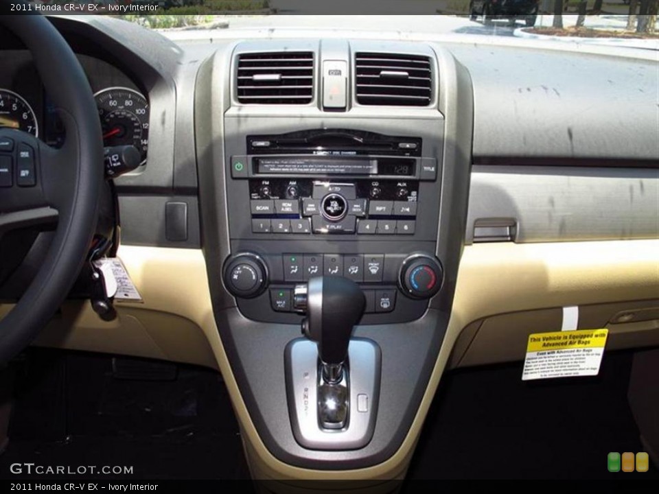 Ivory Interior Controls for the 2011 Honda CR-V EX #49628968