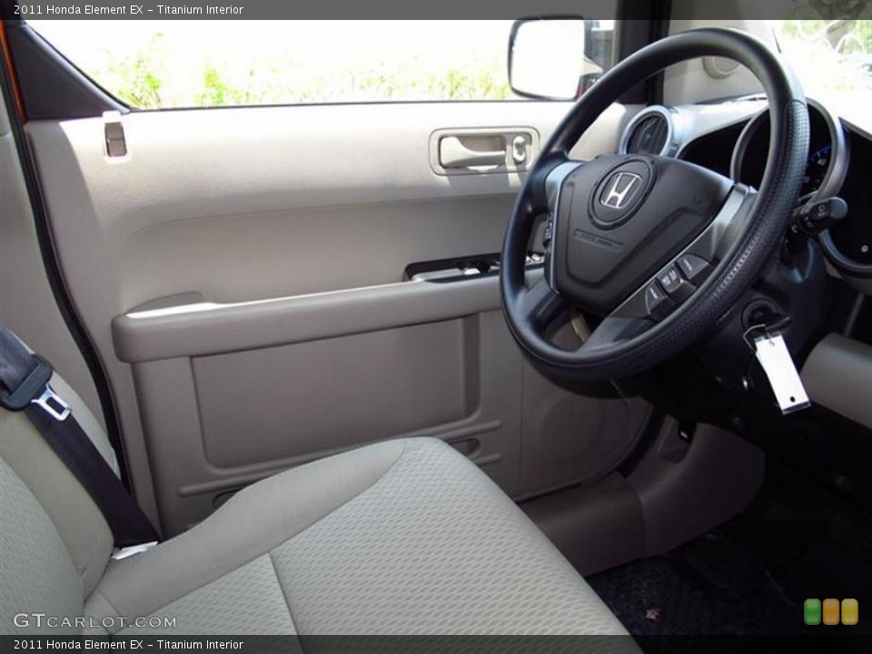 Titanium Interior Photo for the 2011 Honda Element EX #49628995