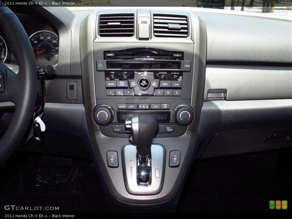 Black Interior Controls for the 2011 Honda CR-V EX-L #49629118