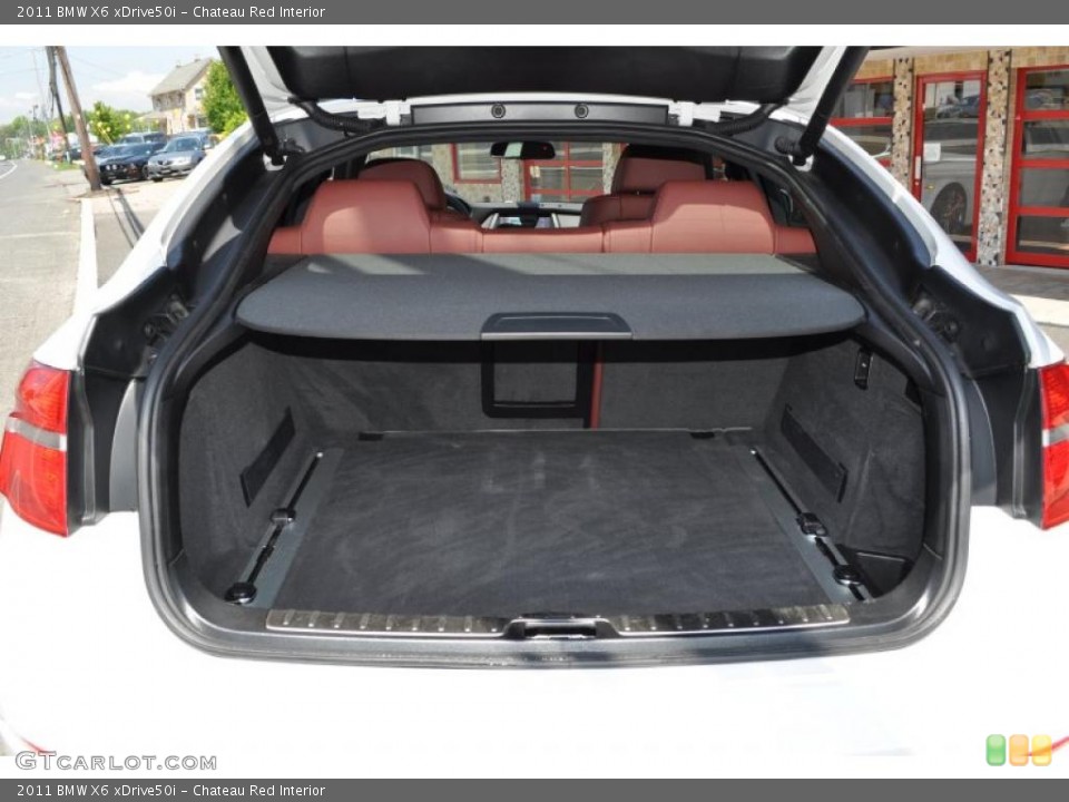 Chateau Red Interior Trunk for the 2011 BMW X6 xDrive50i #49630499