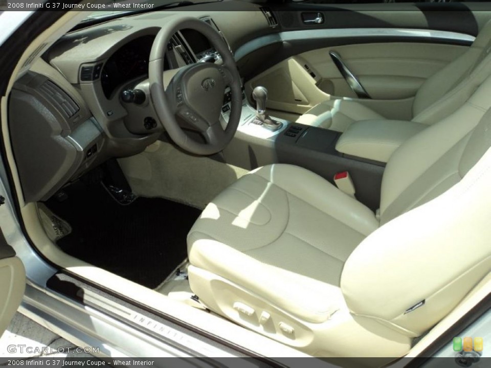 Wheat Interior Photo for the 2008 Infiniti G 37 Journey Coupe #49630577