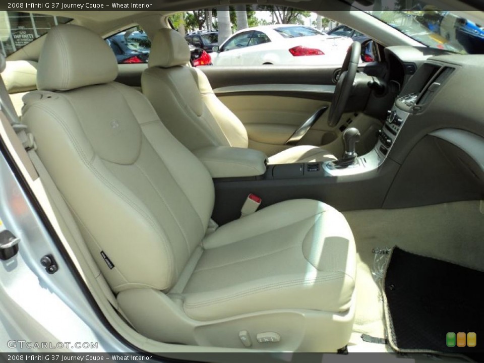 Wheat Interior Photo for the 2008 Infiniti G 37 Journey Coupe #49630622