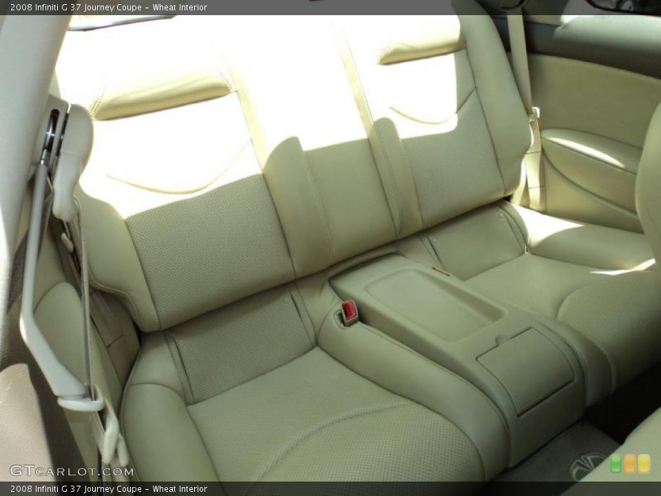 Wheat Interior Photo for the 2008 Infiniti G 37 Journey Coupe #49630637