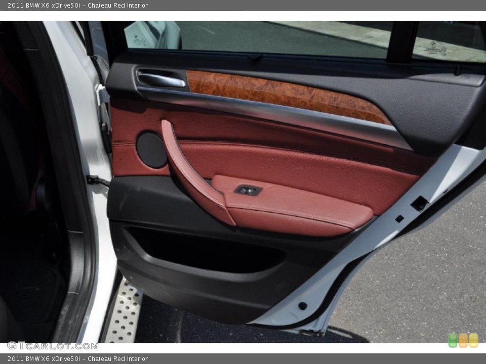 Chateau Red Interior Door Panel for the 2011 BMW X6 xDrive50i #49630826