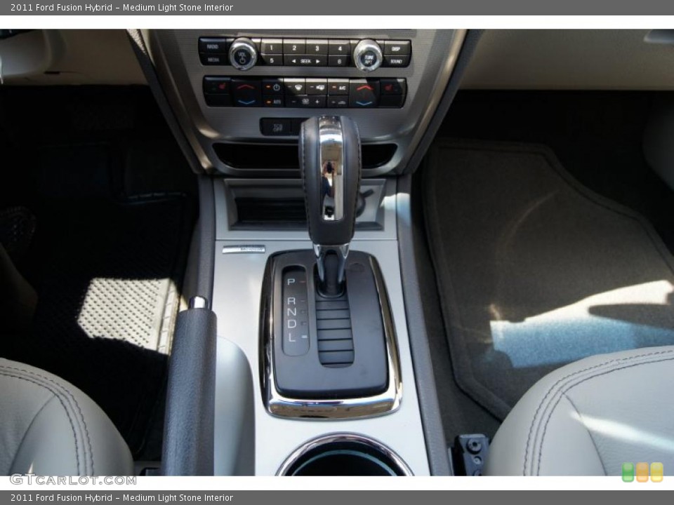 Medium Light Stone Interior Transmission for the 2011 Ford Fusion Hybrid #49632641