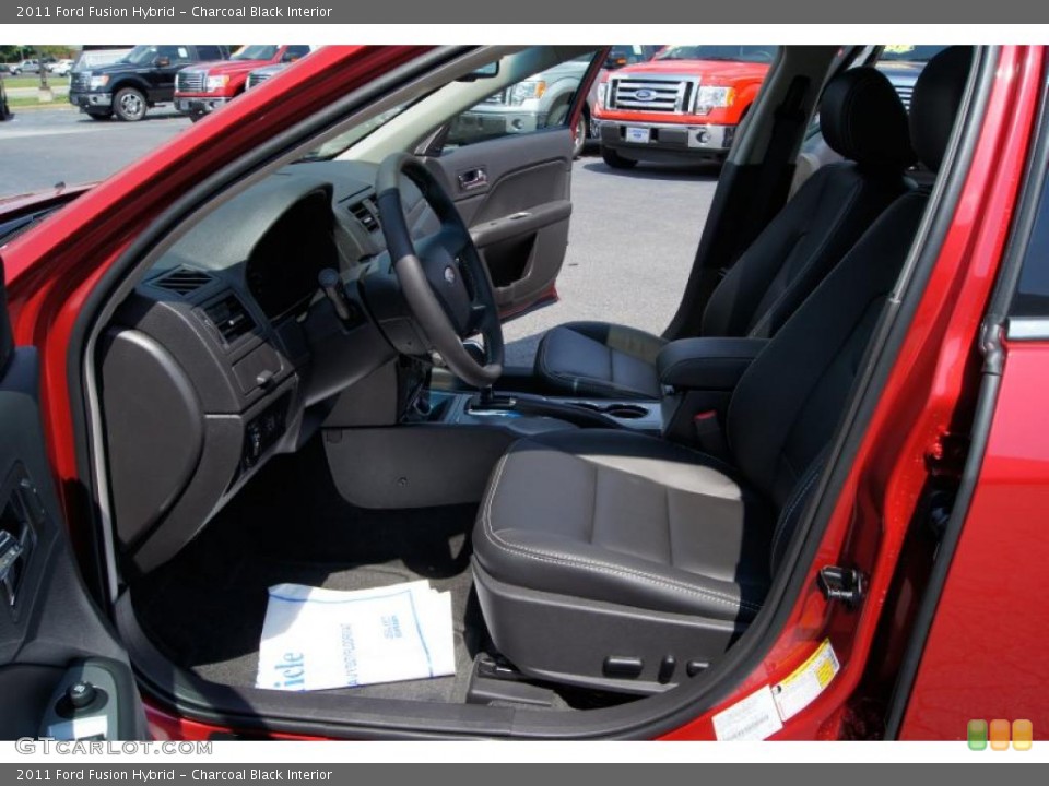 Charcoal Black Interior Photo for the 2011 Ford Fusion Hybrid #49632896