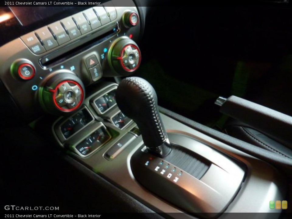 Black Interior Transmission for the 2011 Chevrolet Camaro LT Convertible #49634342