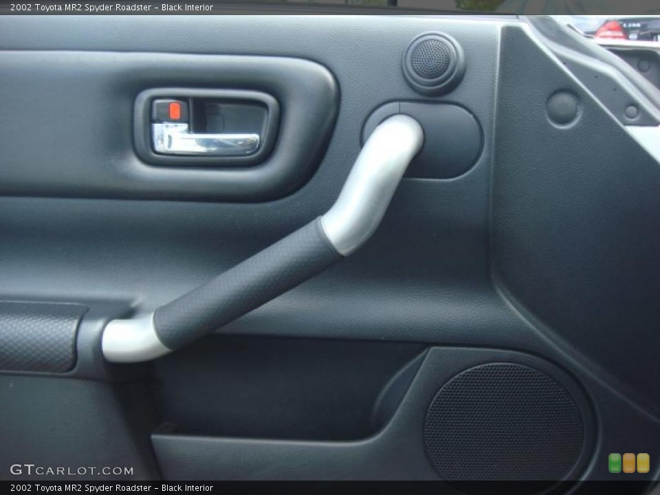 Black Interior Controls for the 2002 Toyota MR2 Spyder Roadster #49635710
