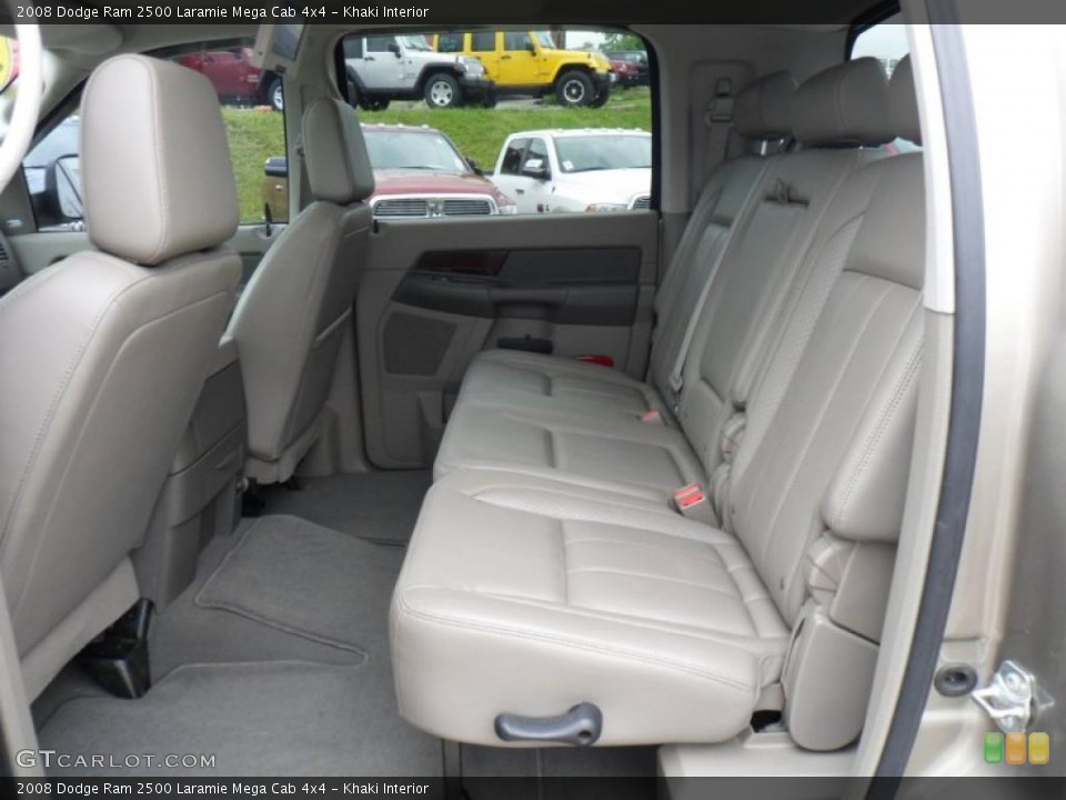 Khaki Interior Photo for the 2008 Dodge Ram 2500 Laramie Mega Cab 4x4 #49636391