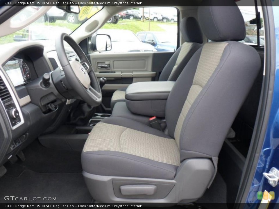 Dark Slate/Medium Graystone Interior Photo for the 2010 Dodge Ram 3500 SLT Regular Cab #49636751