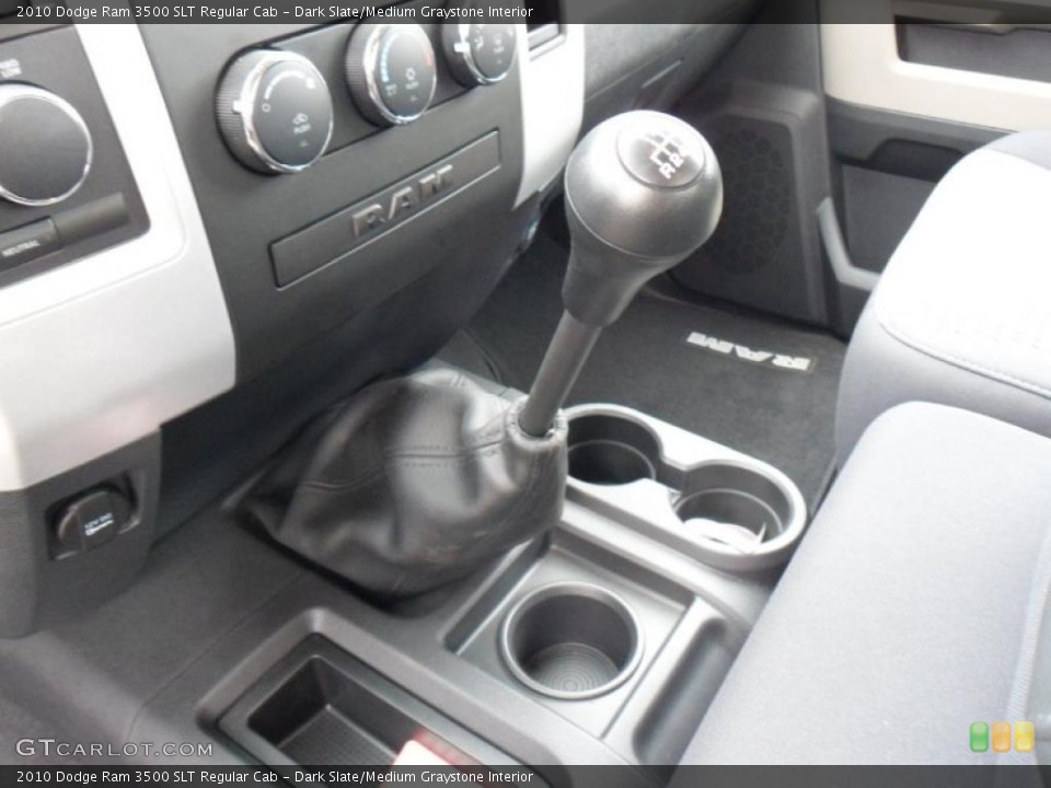 Dark Slate/Medium Graystone Interior Transmission for the 2010 Dodge Ram 3500 SLT Regular Cab #49636775