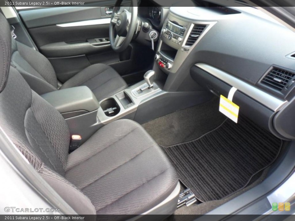 Off-Black Interior Photo for the 2011 Subaru Legacy 2.5i #49639016