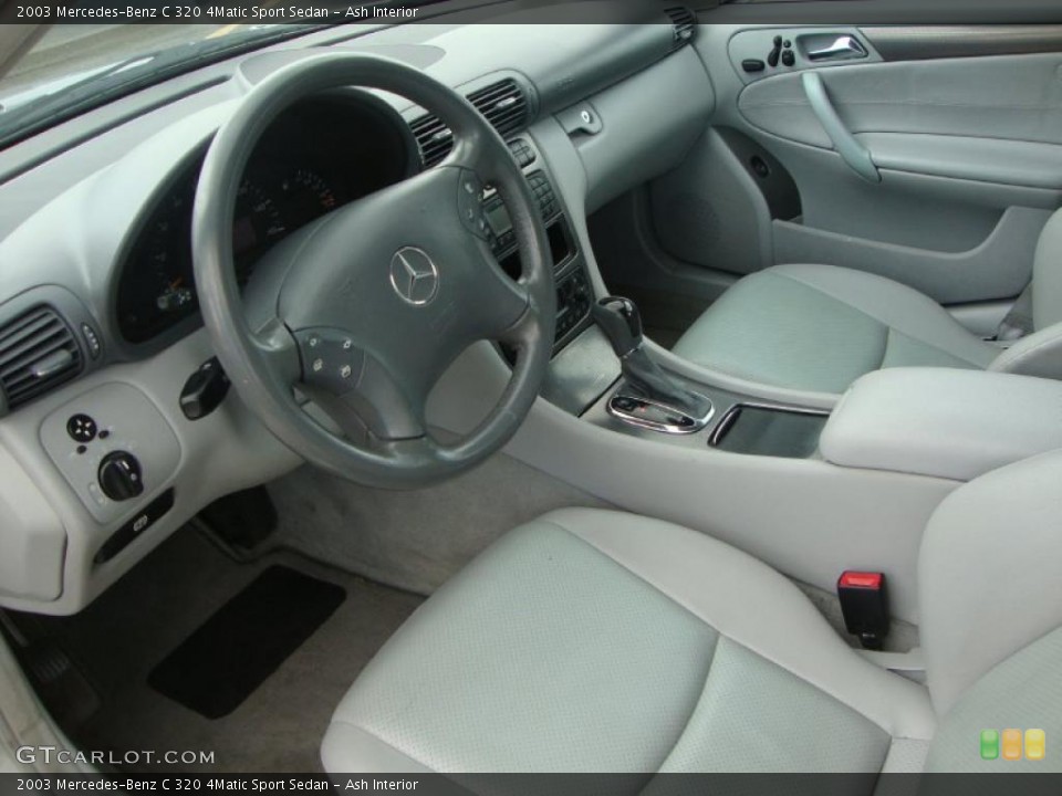 Ash Interior Photo for the 2003 Mercedes-Benz C 320 4Matic Sport Sedan #49639949