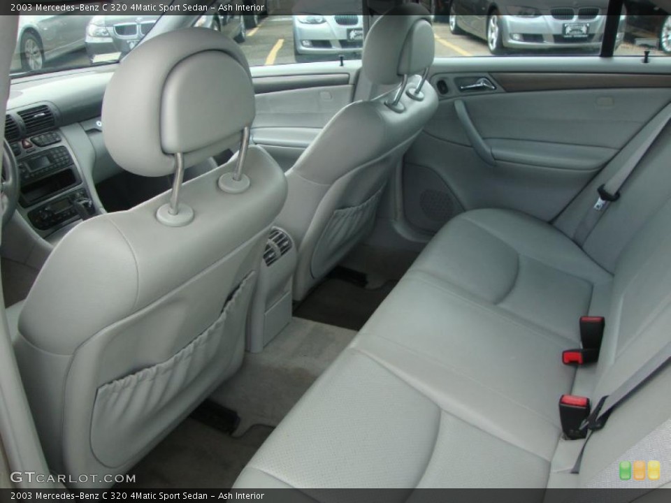 Ash Interior Photo for the 2003 Mercedes-Benz C 320 4Matic Sport Sedan #49639979
