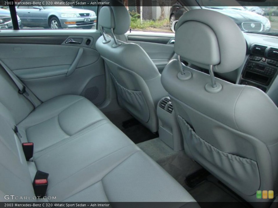 Ash Interior Photo for the 2003 Mercedes-Benz C 320 4Matic Sport Sedan #49640006