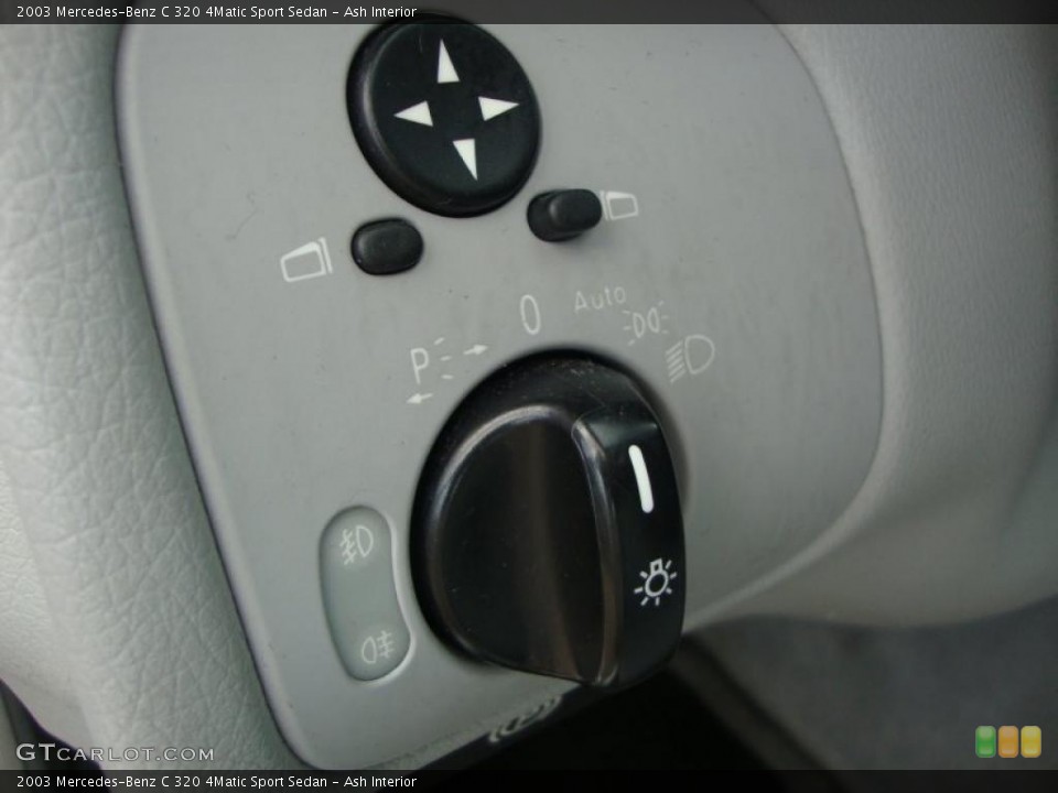 Ash Interior Controls for the 2003 Mercedes-Benz C 320 4Matic Sport Sedan #49640153