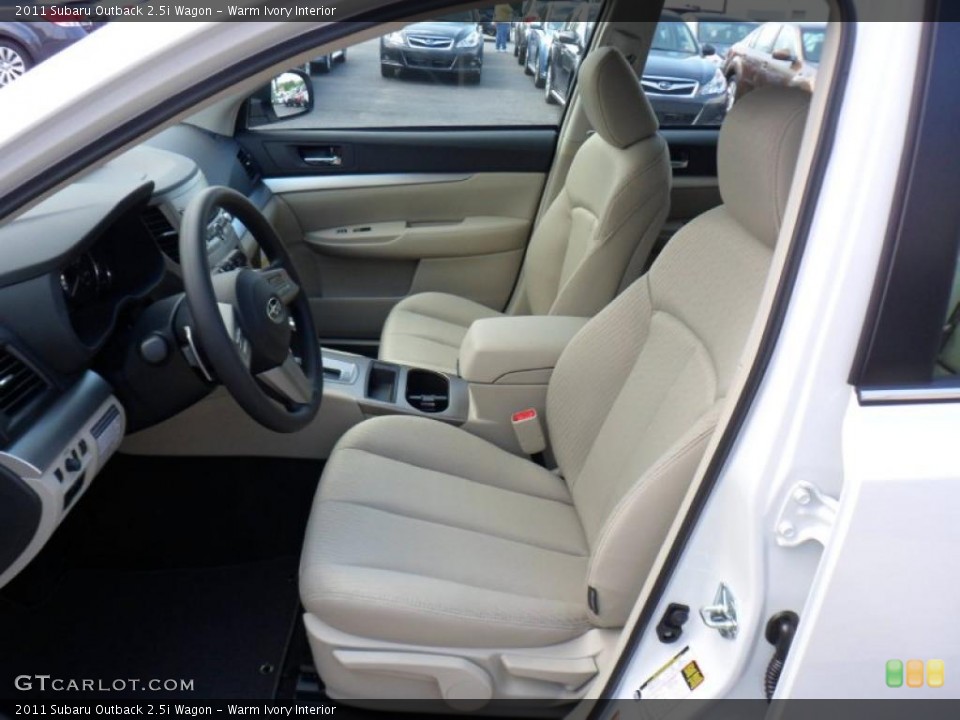 Warm Ivory Interior Photo for the 2011 Subaru Outback 2.5i Wagon #49641818