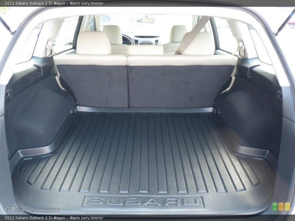 Warm Ivory Interior Trunk for the 2011 Subaru Outback 2.5i Wagon #49641848