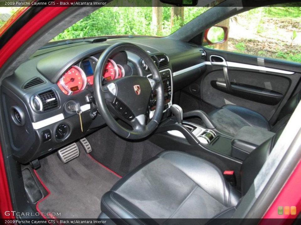 Black w/Alcantara Interior Photo for the 2009 Porsche Cayenne GTS #49643897