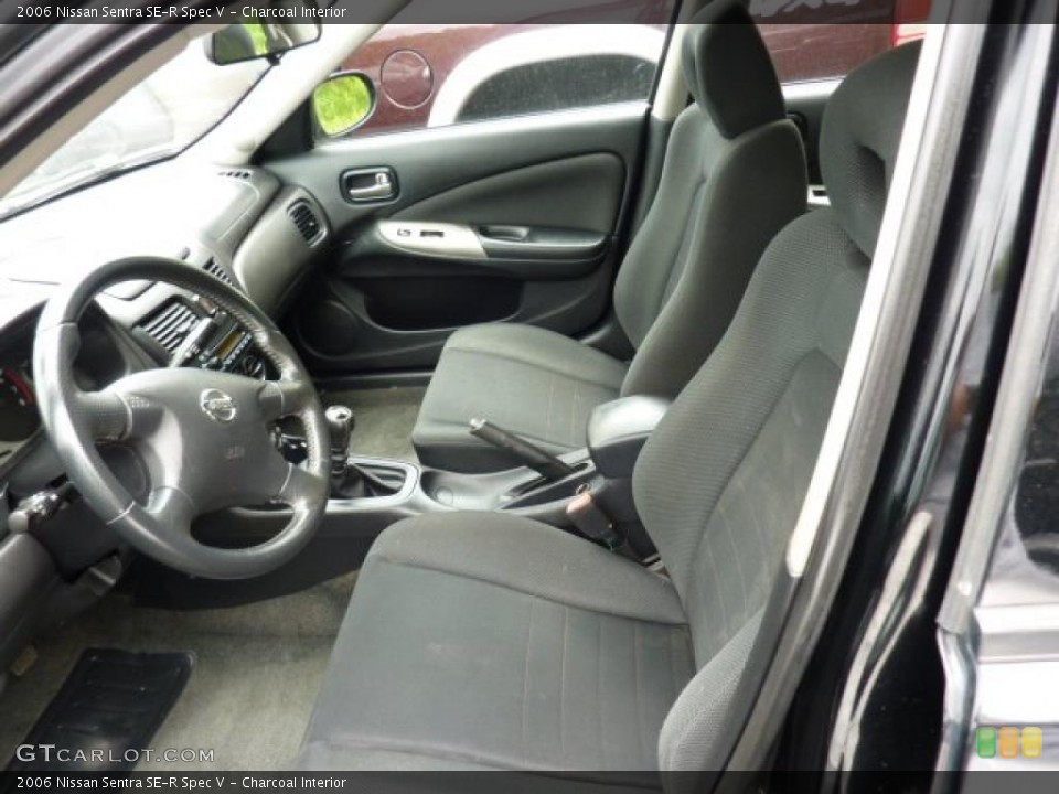 Charcoal Interior Photo for the 2006 Nissan Sentra SE-R Spec V #49644851