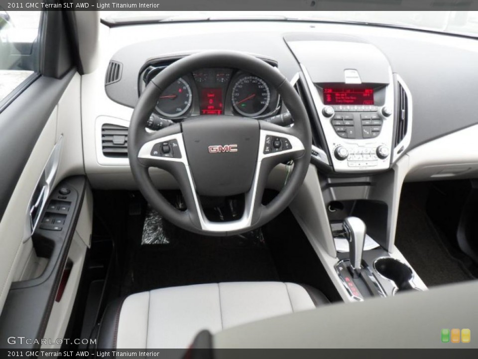 Light Titanium Interior Dashboard for the 2011 GMC Terrain SLT AWD #49644878