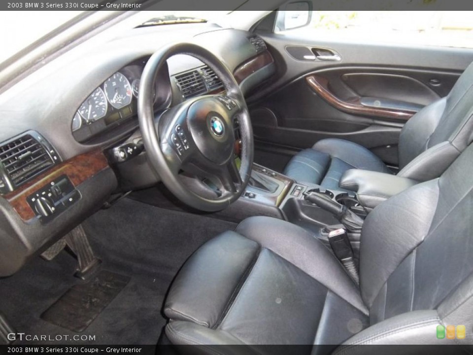 Grey Interior Photo for the 2003 BMW 3 Series 330i Coupe #49646021