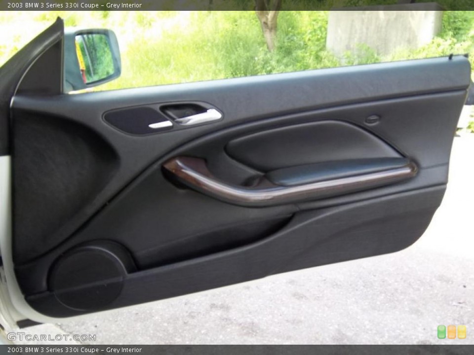 Grey Interior Door Panel for the 2003 BMW 3 Series 330i Coupe #49646132