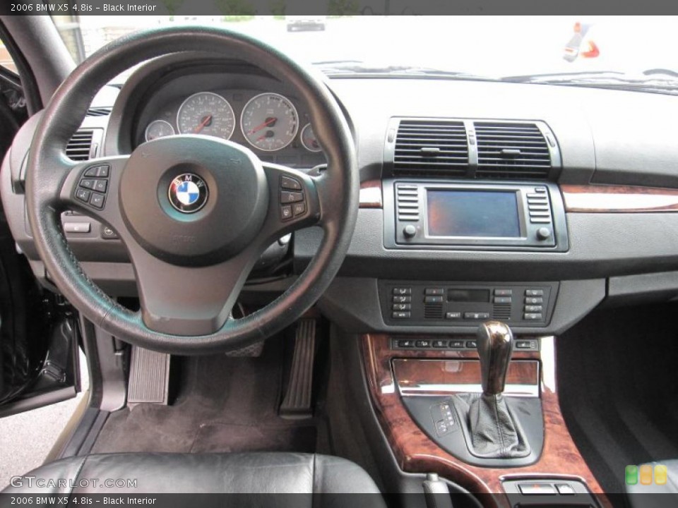 Black Interior Dashboard for the 2006 BMW X5 4.8is #49646153