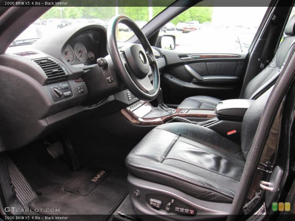 Black Interior Photo for the 2006 BMW X5 4.8is #49646186