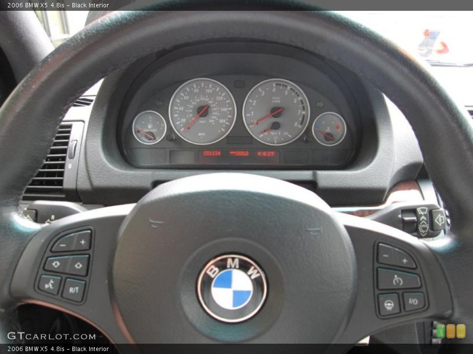 Black Interior Controls for the 2006 BMW X5 4.8is #49646264