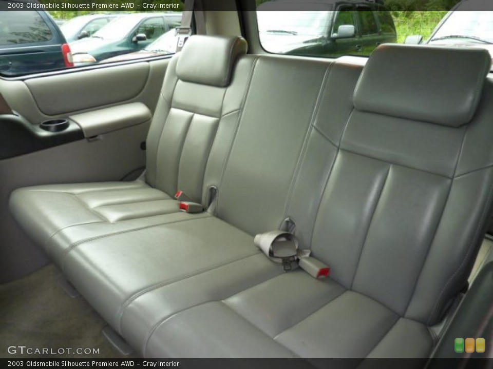 Gray 2003 Oldsmobile Silhouette Interiors