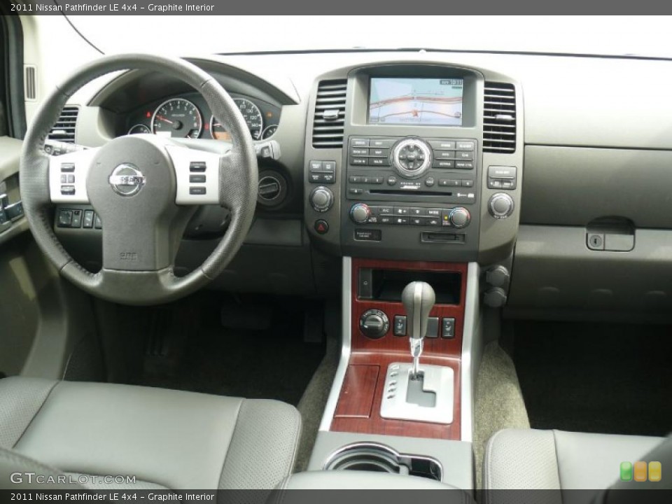 Graphite Interior Dashboard for the 2011 Nissan Pathfinder LE 4x4 #49648073