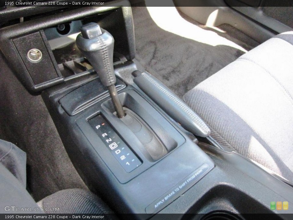 Dark Gray Interior Transmission for the 1995 Chevrolet Camaro Z28 Coupe #49649096