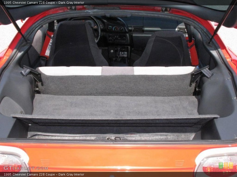 Dark Gray Interior Trunk for the 1995 Chevrolet Camaro Z28 Coupe #49649162